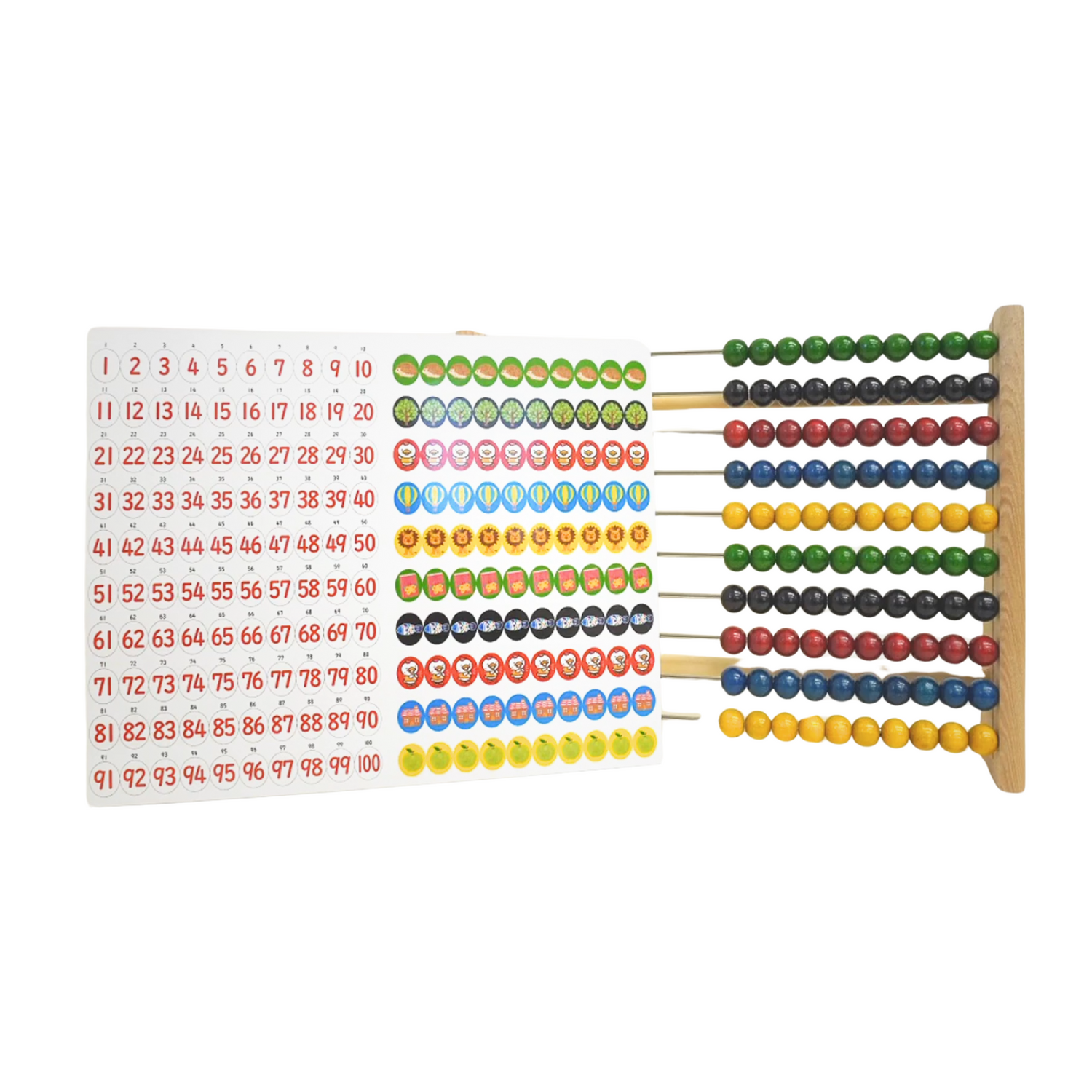 Shichida Method 100 Bead Abacus