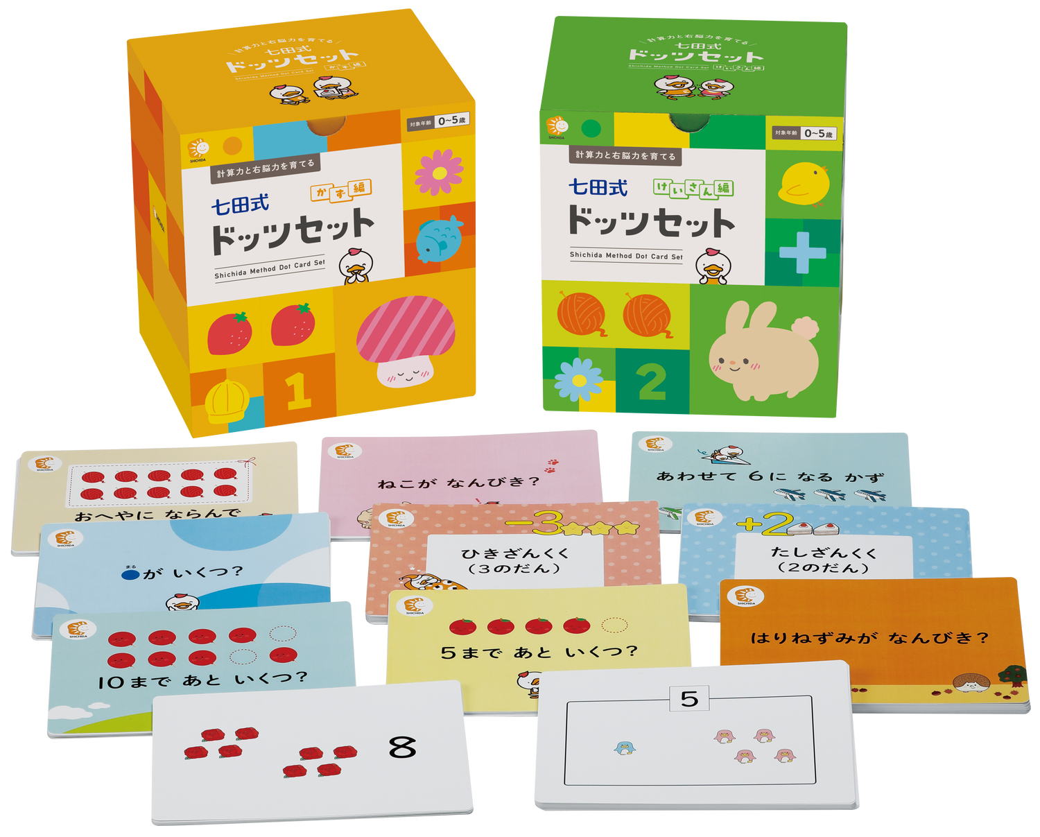 The Shichida Method Dot Flashcard Set