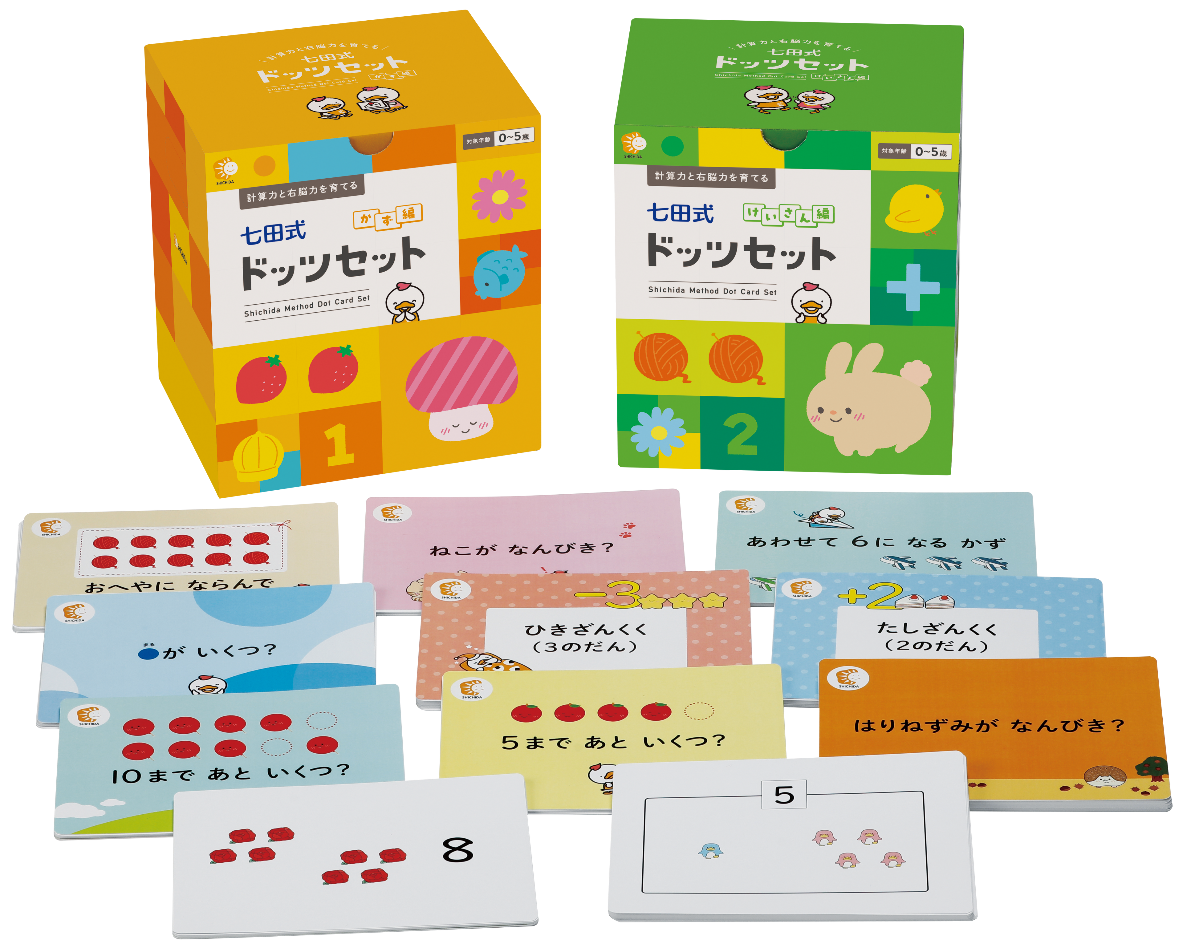 The Shichida Method Dot Flashcard Set