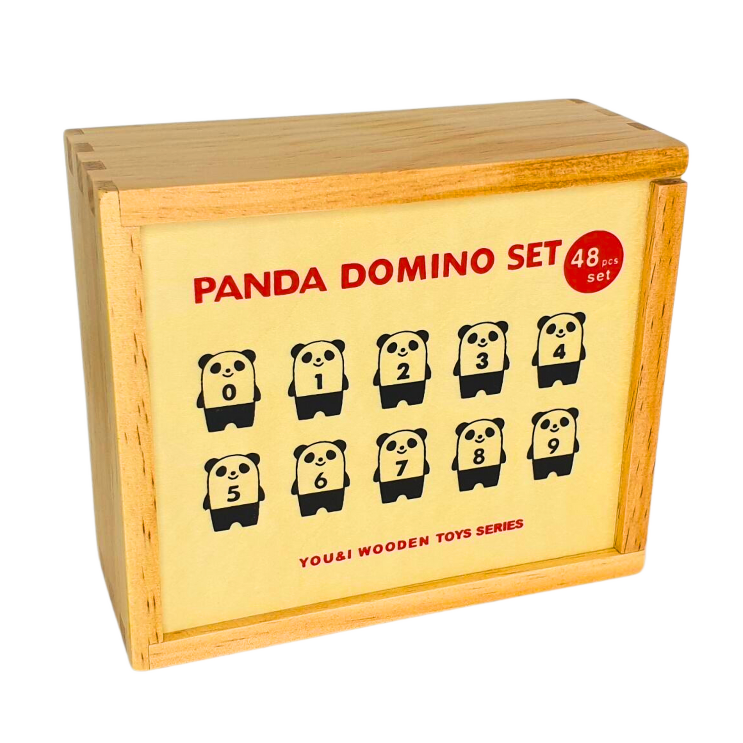 Panda Domino Number Set