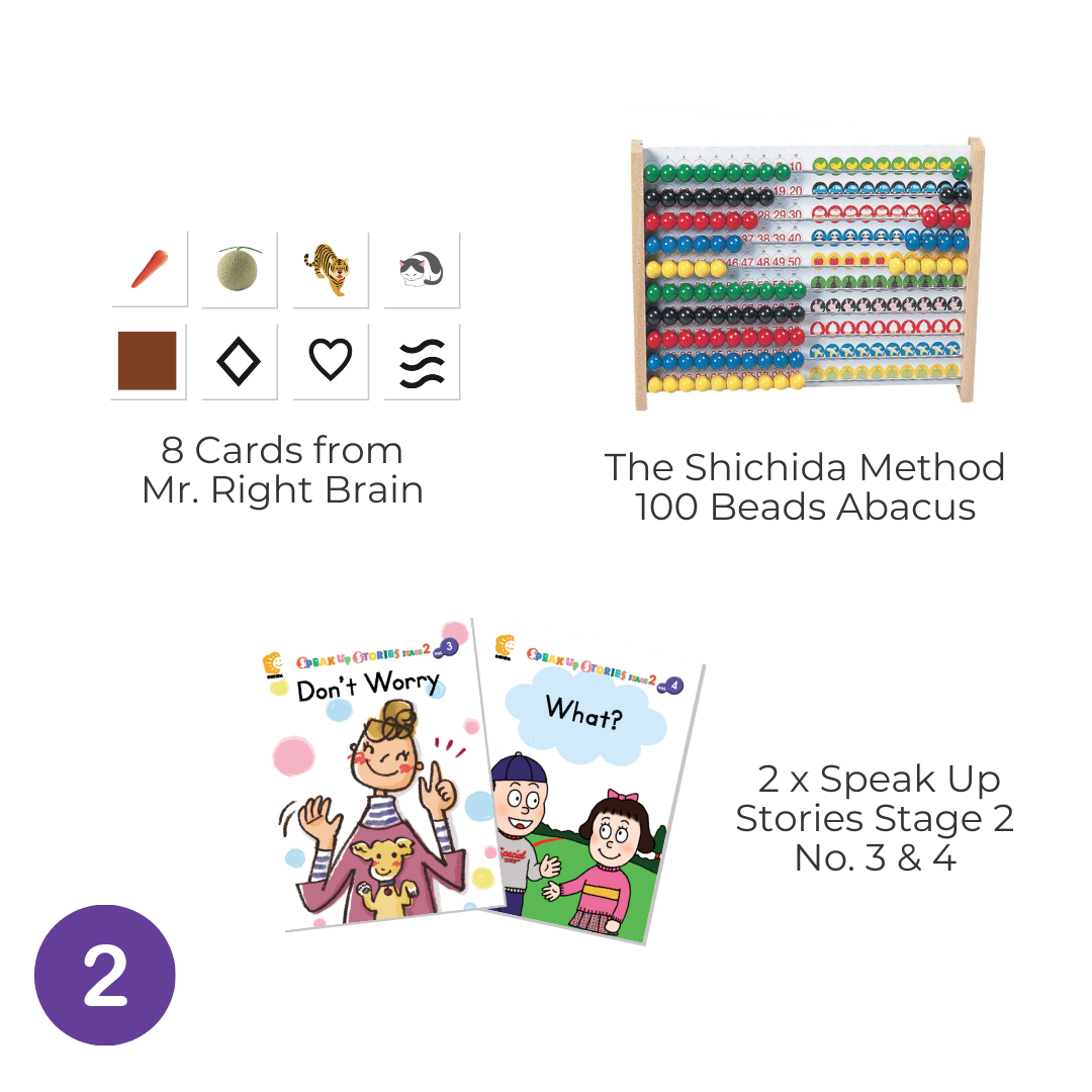 Shichida Discovery Toy + Book Set for 5+ years old