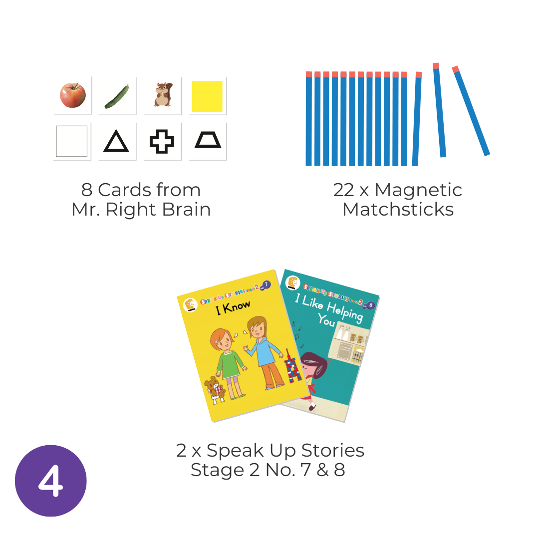 Shichida Discovery Toy + Book Set for 5+ years old