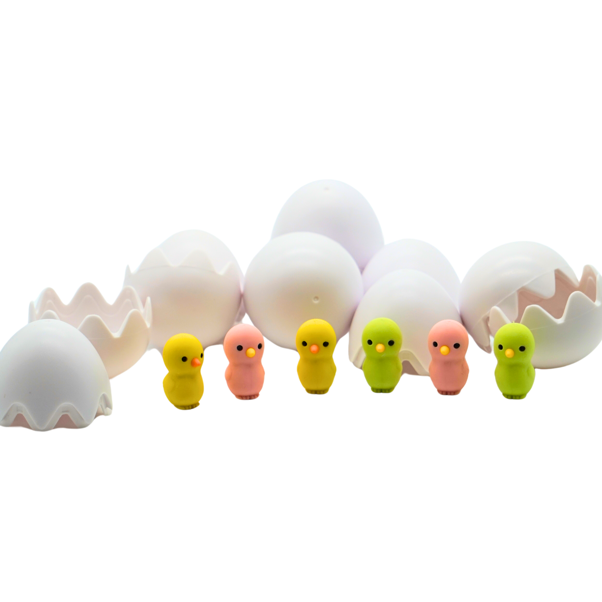 Find the Chicks! 6 Eggs Set