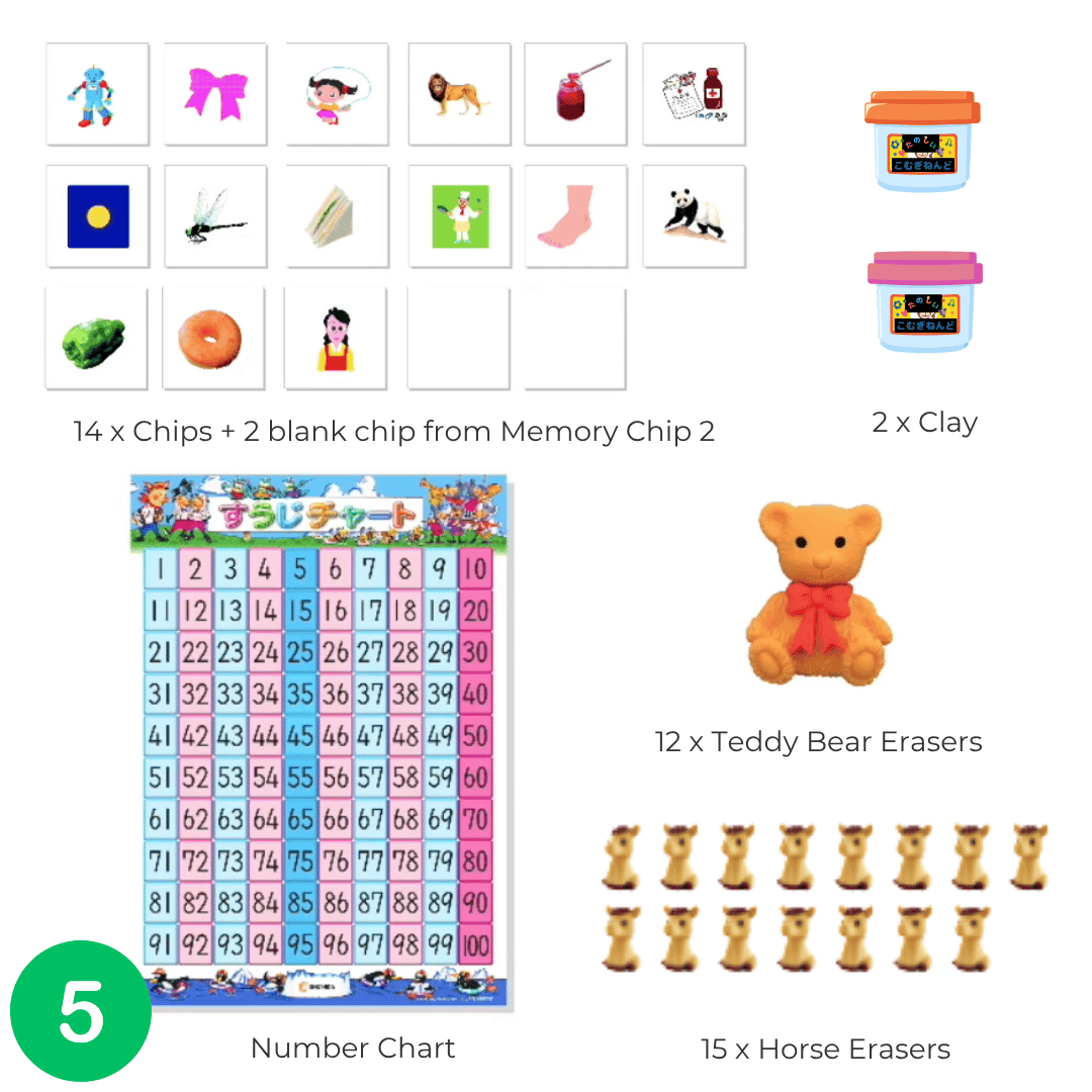 Shichida Discovery Toy Set for 3-4 years old