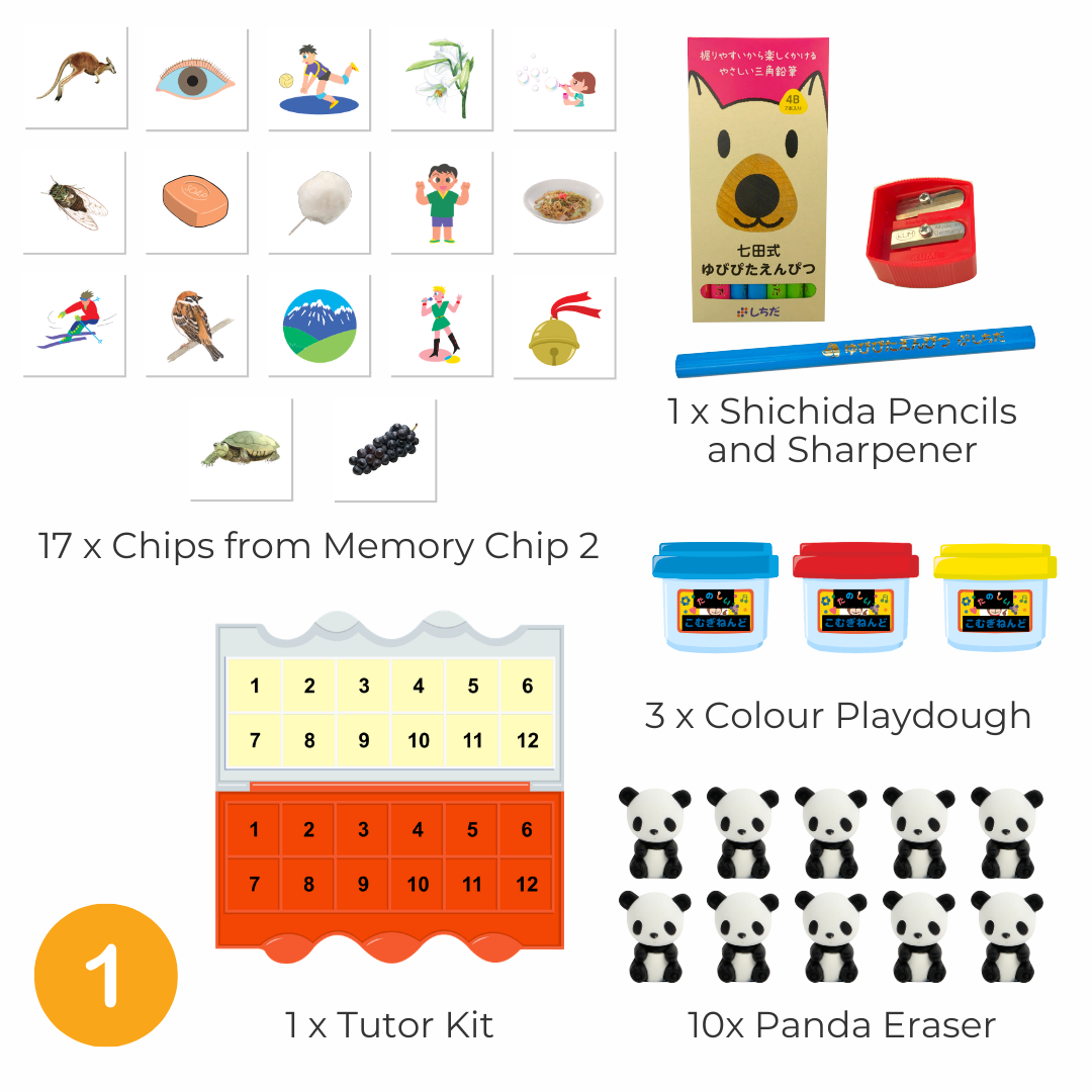 Shichida Discovery Toy Set for 3-4 years old