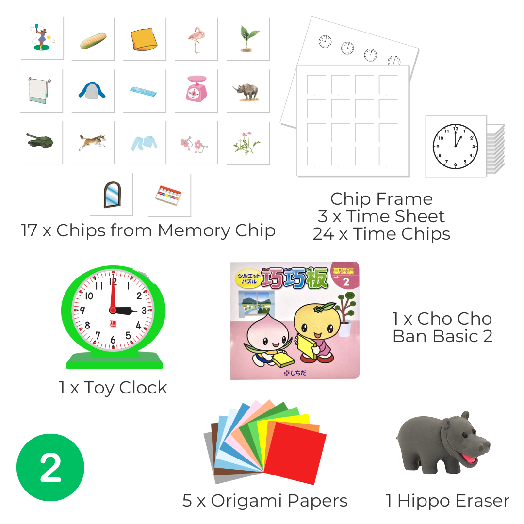 Shichida Discovery Toy Set for 3-4 years old