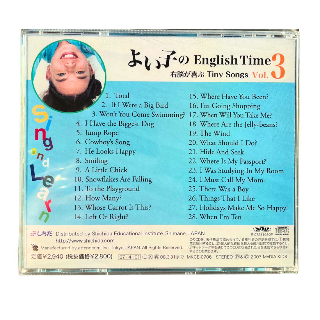 Shichida English Time Vol.3