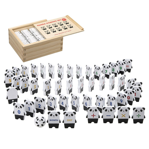 Panda Domino Number Set